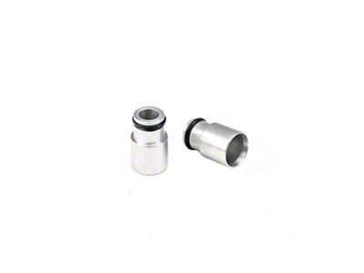 Injector Dynamics 12mm Clear Anodize Bottom Adapter 14mm Lower O-Ring - 48.60.14B.V2