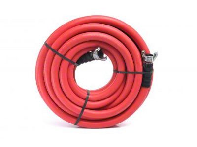 Impulse Rubber Jack Hammer Hose Assembly; 3/4-Inch x 100-Foot; Red