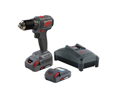 Ingersoll Rand 1/2-Inch 20V Cordless Compact Drill Driver 2-Battery Kit; 450 in-lb Torque