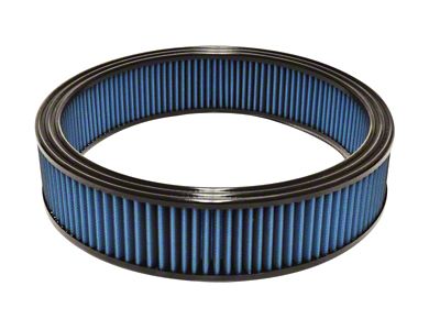 Injen NanoWeb Dry Air Filter- 14in Round x 3in Tall - X-1090-BB