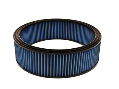Injen NanoWeb Dry Air Filter 14in Round x 4in Tall - X-1091-BB