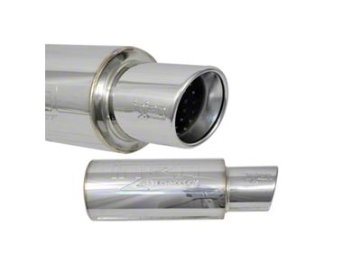Injen 3.00 Universal Muffler w/Stainless Steel resonated rolled tip SES300C
