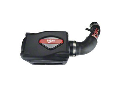 Injen 07-09 Wrangler 3.8L V6 w/ Box Wrinkle Black Power-Flow - PF5002WB