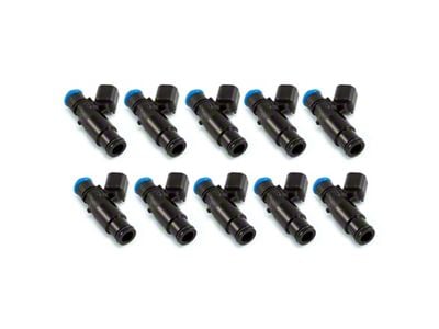 Injector Dynamics ID1050X Injectors 14mm Black Bottom Adaptors Set of - 1050.48.14.14B.10