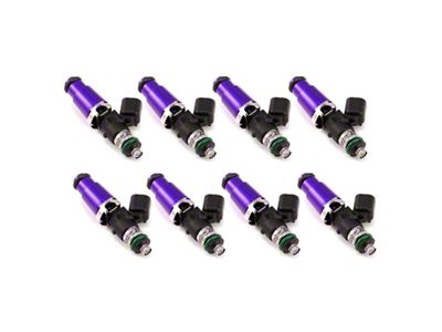 Injector Dynamics ID1050X Injectors 14mm Purple Adaptors Set of 8 - 1050.60.14.14.8