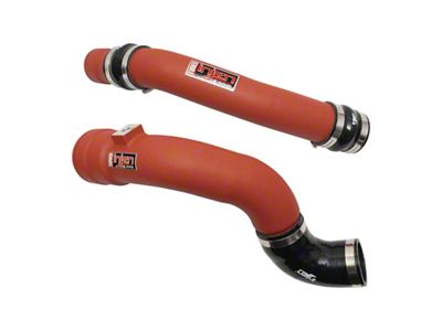 Injen 17-22 Ford F250/F/350/F-450/F-550 V8-6.7L Turbo Diesel Wrinkle Red Intercooler - SES9004ICPWR
