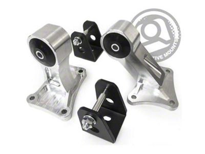 Innovative Mounts 00-09 Honda S2000 F-Series Black Aluminum Mounts 75A Bushings - B90750-75A-BA