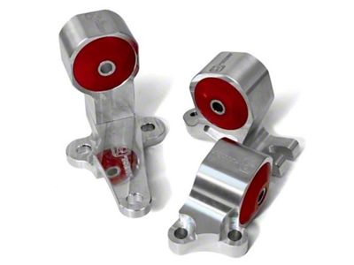 Innovative Mounts 88-91 Civic B-Series Black Aluminum Mounts 95A Bushings Cable - B19150-95A-BA
