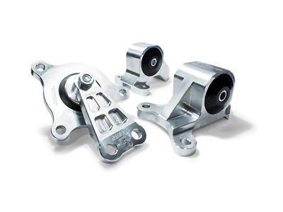 Innovative Mounts 02-05 Civic K-Series Black Aluminum Mounts 95A Bushings