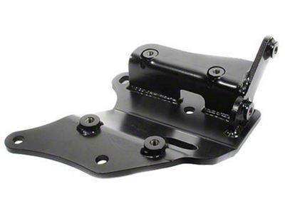 Innovative Mounts 88-91 Civic /CRX B-Series Black Steel Conversion AC Bracket - 59180