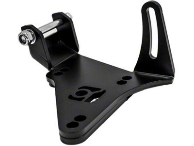 Innovative Mounts N/A H-Series Black Steel H22 Alternator Relocation Bracket - 59185