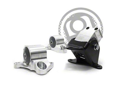 Innovative Mounts 96-00 Civic B/D Series Silver Aluminum Mounts 60A Bushings - B10051-60A