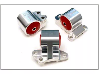 Innovative Mounts 92-95 Civic B/D Series Silver Aluminum Mounts 75A Bushings - B10150-75A