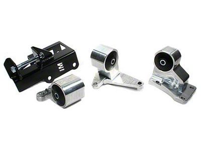 Innovative Mounts 92-95 Civic H-Series Silver Aluminum Mounts 75A Bushings - B29550-75A