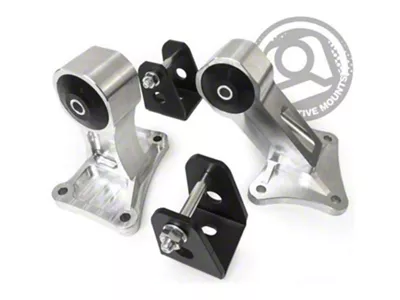 Innovative Mounts 00-09 Honda S2000 F-Series Silver Aluminum Mounts 75A Bushings - B90750-75A