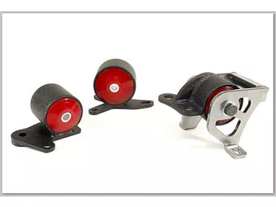 Innovative Mounts 96-00 Civic B/D Series Black Steel Mounts 60A Bushings - 10050-60A