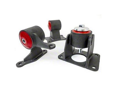 Innovative Mounts 2003 Acura CL J-Series Black Steel Mounts 60A Bushings - 10351-60A
