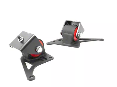Innovative Mounts 01-05 Mazda Miata NB 1.8L Black Steel Replacement Mounts - 113450-60A