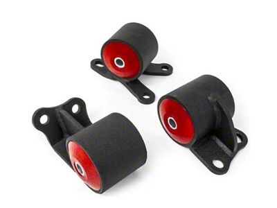 Innovative Mounts 92-95 Civic B/D Series Black Steel Mounts 60A Bushings - 19552-60A