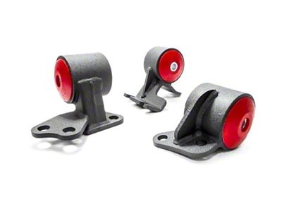 Innovative Mounts 88-91 Civic B-Series Black Steel Mounts 60A Bushings RHD - 49153-60A