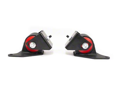 Innovative Mounts 90-93 Mazda Miata NA 1.6L Black Steel Replacement Mounts - 113250-75A