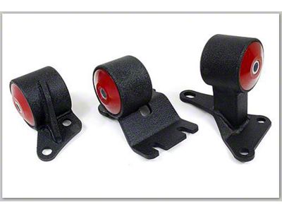 Innovative Mounts 90-93 Integra B-Series Black Steel Mounts 75A Bushings - 19350-75A