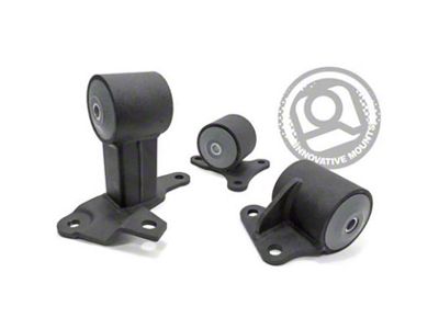 Innovative Mounts 94-97 Accord H/F Series Black Steel Mounts 75A Bushings - 29752-75A