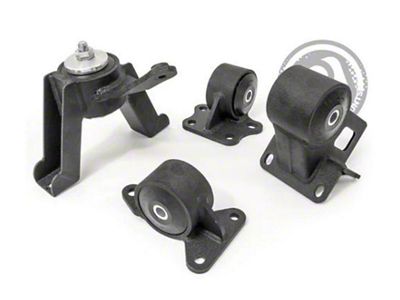Innovative Mounts 00-05 Toyota MR2 Spyder 1ZZ Black Steel Mounts 75A - 60550-75A