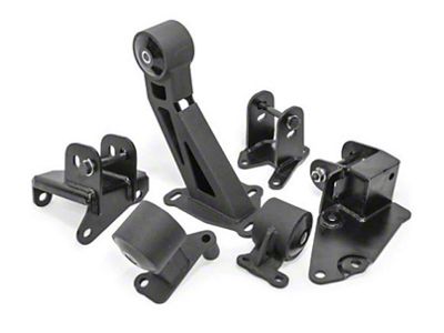 Innovative Mounts 96-00 Civic J-Series Black Steel Mounts 75A Bushings EG/DC - 80050-75A