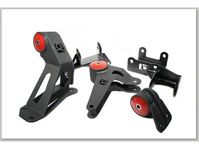 Innovative Mounts 94-01 Integra K-Series Black Steel Mounts 75A Bushings
