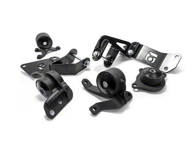 Innovative Mounts 01-05 Civic K-Series Black Steel Mounts 75A Bushings