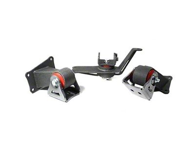 Innovative Mounts 00-09 Honda S2000 F-Series Black Steel Mounts 75A Bushings - 90750-75A