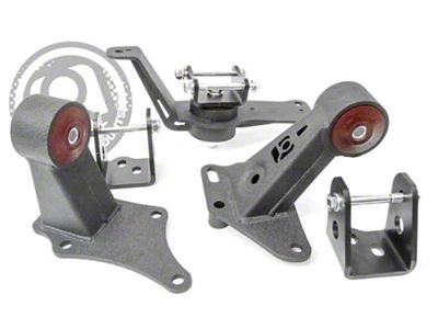 Innovative Mounts 00-09 Honda S2000 K-Series Black Steel Mounts 75A Bushings - 90758-75A