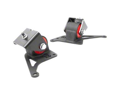 Innovative Mounts 01-05 Mazda Miata NB 1.8L Black Steel Replacement Mounts - 113450-85A