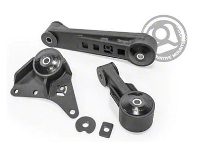 Innovative Mounts 03-05 Dodge Neon A853 Black Steel Mounts 85A Bushings - 30550-85A