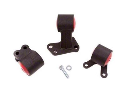 Innovative Mounts 94-01 Integra B-Series Black Steel Mounts 85A Bushings Auto - 40154-85A