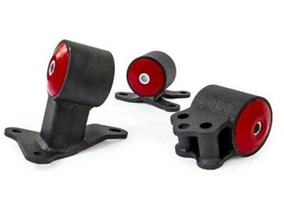 Innovative Mounts 94-01 Integra B-Series Black Steel Mounts 85A Bushings Auto - 40155-85A