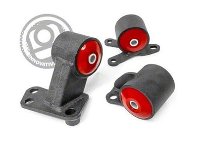 Innovative Mounts 94-01 Integra B-Series Black Steel Mounts 85A Bushings Auto - 49551-85A