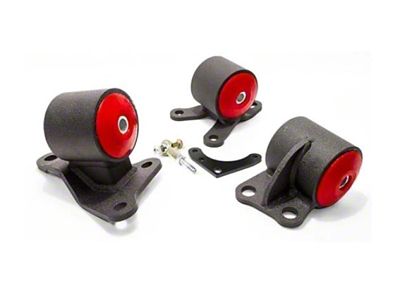 Innovative Mounts 94-01 Integra B-Series Black Steel Mounts 85A Bushings Cable - 49553-85A