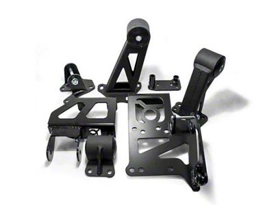 Innovative Mounts 94-01 Integra J-Series Black Steel Mounts 85A Bushings w/ - 80150-85A