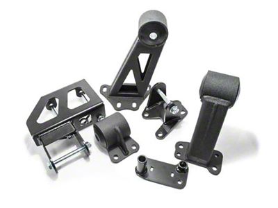 Innovative Mounts 94-01 Integra J-Series Black Steel Mounts 85A Bushings - 80151-85A