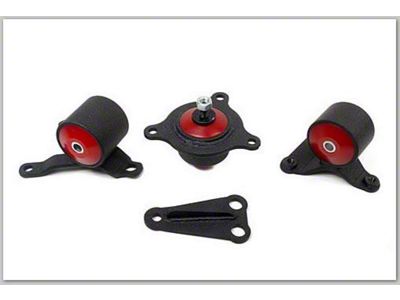 Innovative Mounts 02-05 Civic K-Series Black Steel Mounts 85A Bushings
