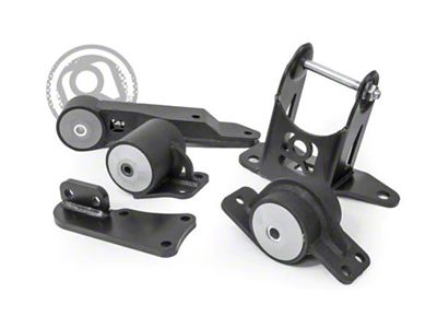 Innovative Mounts 00-07 Honda Insight K-Series Black Steel Mounts 85A Bushings - 90751-85A