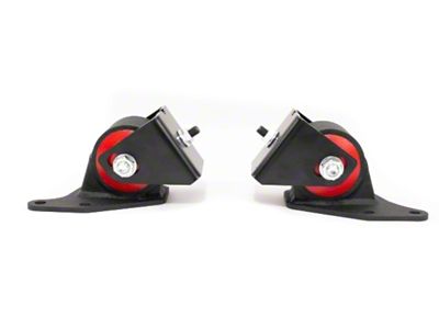 Innovative Mounts 90-93 Mazda Miata NA 1.6L Black Steel Replacement Mounts - 113250-95A