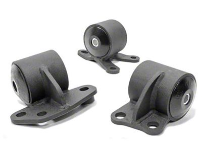 Innovative Mounts 92-95 Civic B/D Series Black Steel Mounts 95A Bushings - 19550-95A