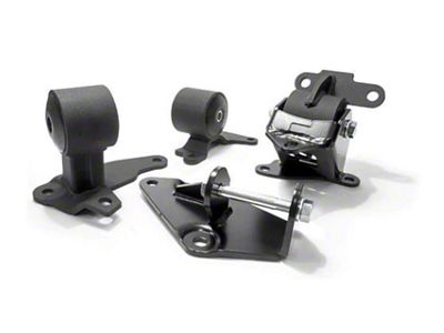 Innovative Mounts 96-00 Civic H-Series Black Steel Mounts 95A Bushings - 20050-95A