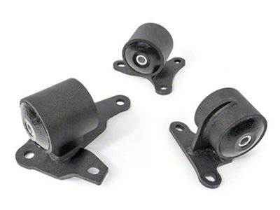 Innovative Mounts 90-93 Accord H/F Series Black Steel Mounts 95A Bushings - 29350-95A