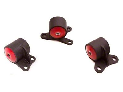 Innovative Mounts 94-01 Integra B-Series Black Steel Mounts 95A Bushings Auto - 40156--95A