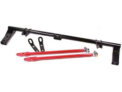 Innovative Mounts 90-93 Accord H/F-Series Black Steel Competition Traction Bar Kit - 59310