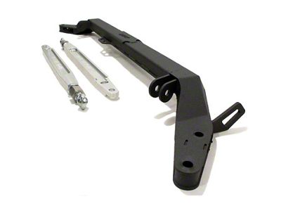 Innovative Mounts 88-91 Civic / CRX B/D-Series Black Steel Pro-Series Competition - 96350
